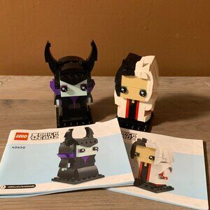 Lego 40620 Brick Headz Disney Villains Set